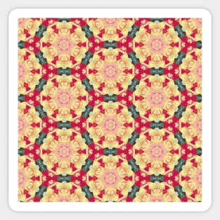 Hibiscus Pattern 5 Sticker